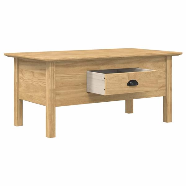 Grote foto vidaxl salontafel bodo honingbruin 100 x 55 x 45 8 cm bewerkt hout huis en inrichting eettafels