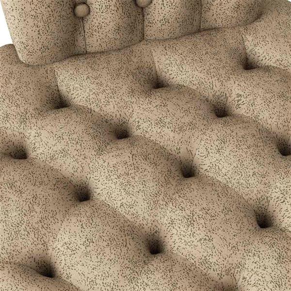 Grote foto vidaxl slipper stoel lichtgrijs 56 5 x 70 x 110 cm nep suede leer huis en inrichting stoelen