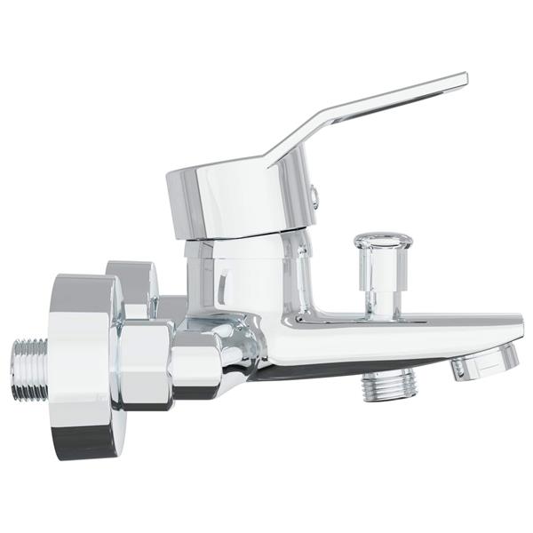 Grote foto vidaxl douchemengkraan chroom g 1 2 inch doe het zelf en verbouw sanitair