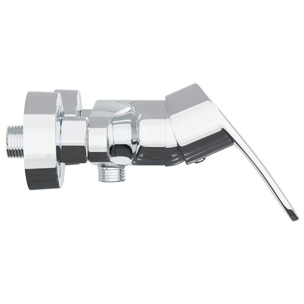 Grote foto vidaxl douchemengkraan chroom g 1 2 inch doe het zelf en verbouw sanitair