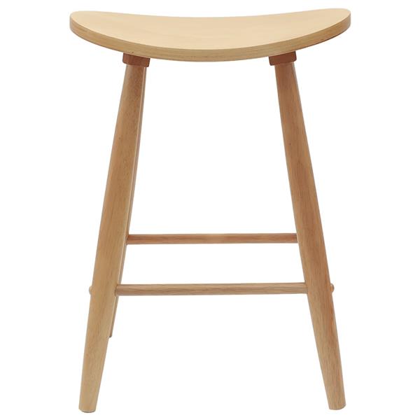 Grote foto vidaxl eettafelstoelen 2 pcs naturel 46 x 37 x 63 cm huis en inrichting stoelen