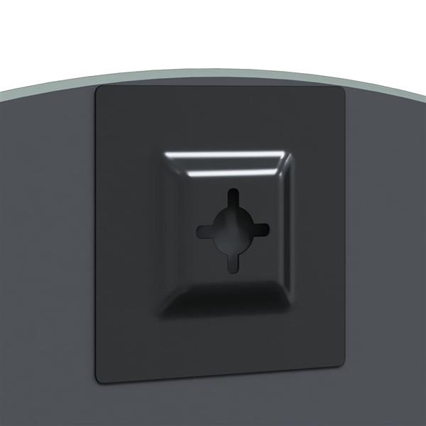 Grote foto vidaxl wandspiegel rond 50 cm gehard glas antiek en kunst spiegels