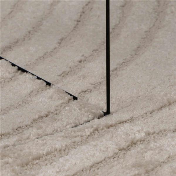 Grote foto vidaxl vloerkleden rechthoekig galati beige 340 x 240 cm polyester huis en inrichting vloerbedekking en kleden