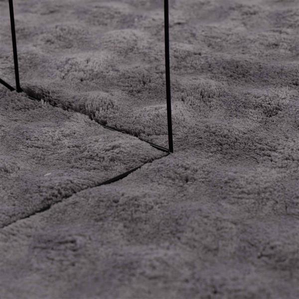 Grote foto vidaxl vloerkleden rechthoekig sirolo antraciet 170 x 120 cm polyester huis en inrichting vloerbedekking en kleden