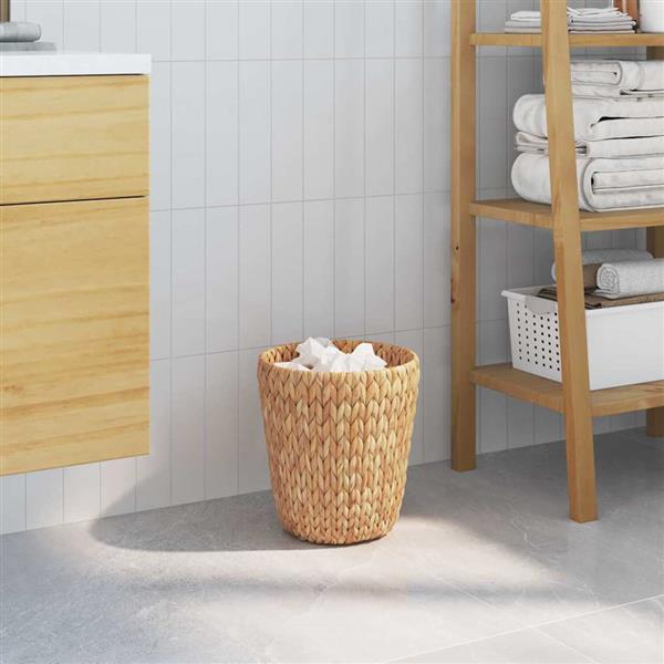 Grote foto vidaxl afvalpapier bakken 2 pcs naturel 26 x 26 x 29 cm waterhyacint doe het zelf en verbouw materialen en producten