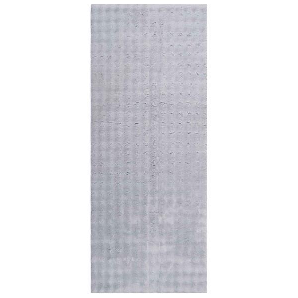 Grote foto vidaxl vloerkleden rechthoekig sirolo grijs 200 x 80 cm polyester huis en inrichting vloerbedekking en kleden