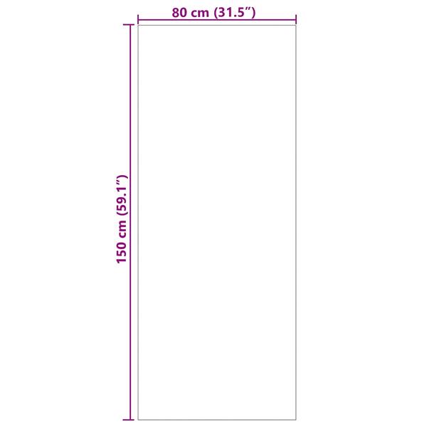 Grote foto vidaxl vloerkleden rechthoekig sirolo beige 150 x 80 cm polyester huis en inrichting vloerbedekking en kleden