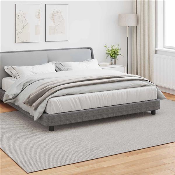 Grote foto vidaxl vloerkleden rechthoekig lugo cr me 340 x 240 cm polyester huis en inrichting vloerbedekking en kleden