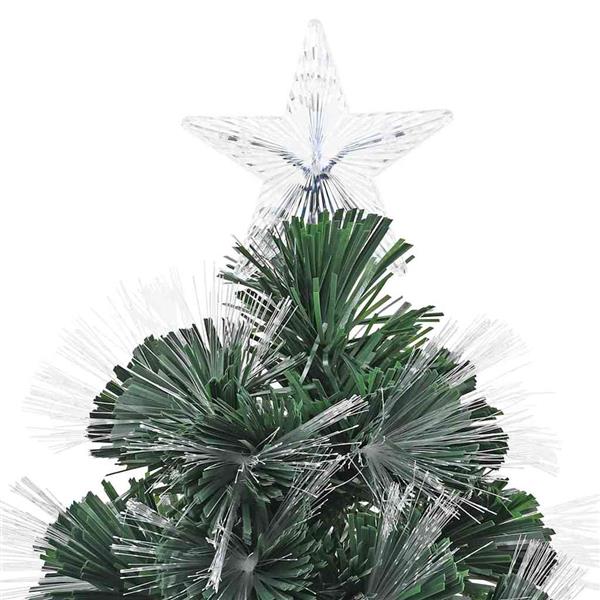 Grote foto vidaxl kunstkerstboom met 160 led met standaard groen 150 cm pvc diversen overige diversen