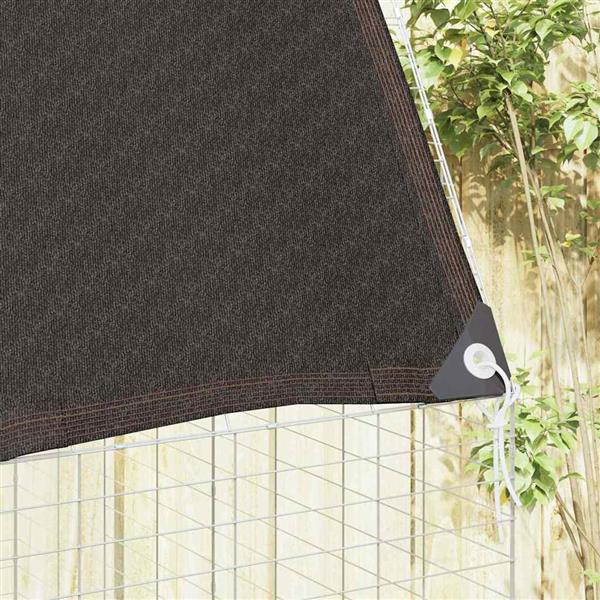 Grote foto vidaxl konijnenkooi zilver 100 x 100 x 210 cm gegalvaniseerd staal dieren en toebehoren hokken en kooien