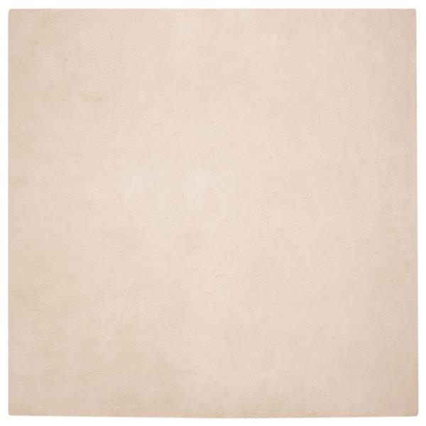 Grote foto vidaxl antislip vloerkleed van imitatie konijnenbont olite taupe huis en inrichting vloerbedekking en kleden