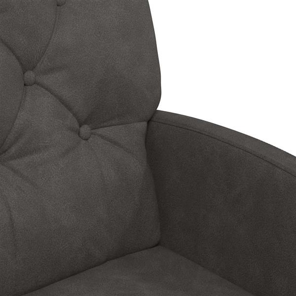 Grote foto vidaxl eetkamerstoelen met wieltjes 2 pcs zwart 58 x 67 x 97 cm huis en inrichting stoelen