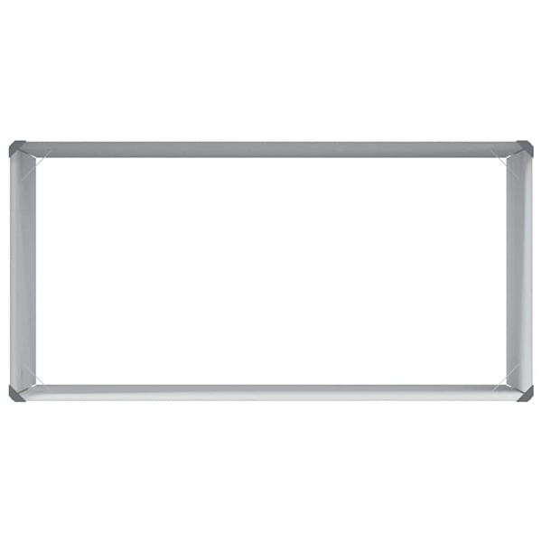 Grote foto vidaxl verhoogde plantenbak 98 x 50 x 68 cm gegalvaniseerd staal tuin en terras overige tuin en terras