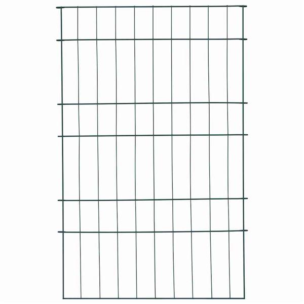 Grote foto vidaxl vijverhekken set 8 pcs groen 50 x 80 cm staal tuin en terras hekken en schuttingen