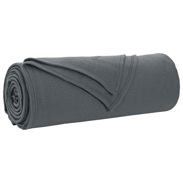 Grote foto vidaxl kleden 6 pcs donkergrijs 350 x 270 cm fleece huis en inrichting bedden