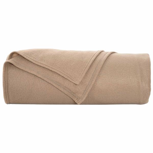 Grote foto vidaxl kleden 6 pcs kameel 210 x 140 cm fleece huis en inrichting bedden
