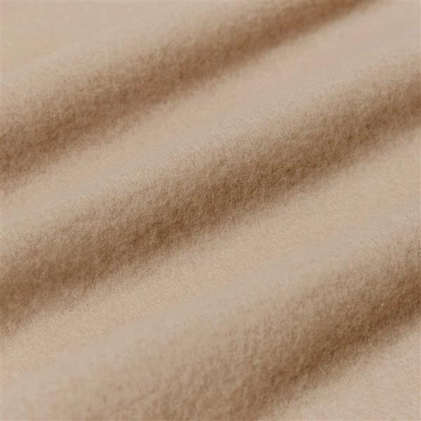 Grote foto vidaxl gooi deken kameel 280 x 210 cm fleece huis en inrichting bedden