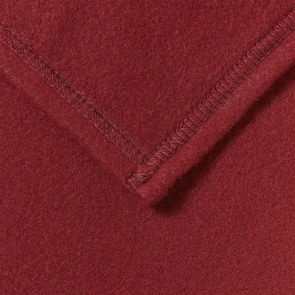Grote foto vidaxl kleden 24 pcs bordeaux rood 170 x 130 cm fleece huis en inrichting bedden