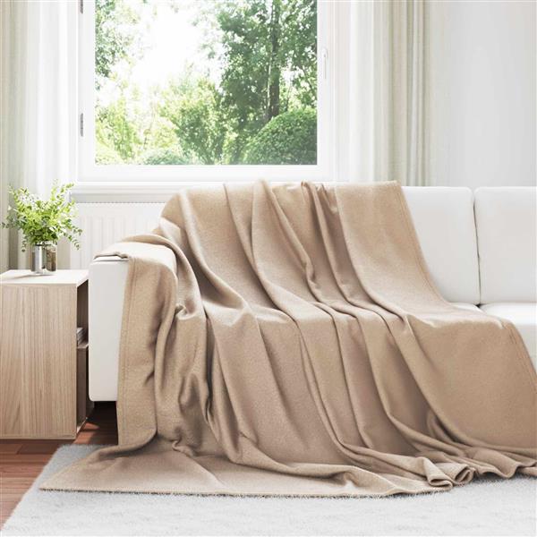 Grote foto vidaxl kleden 24 pcs kameel 240 x 220 cm fleece huis en inrichting bedden