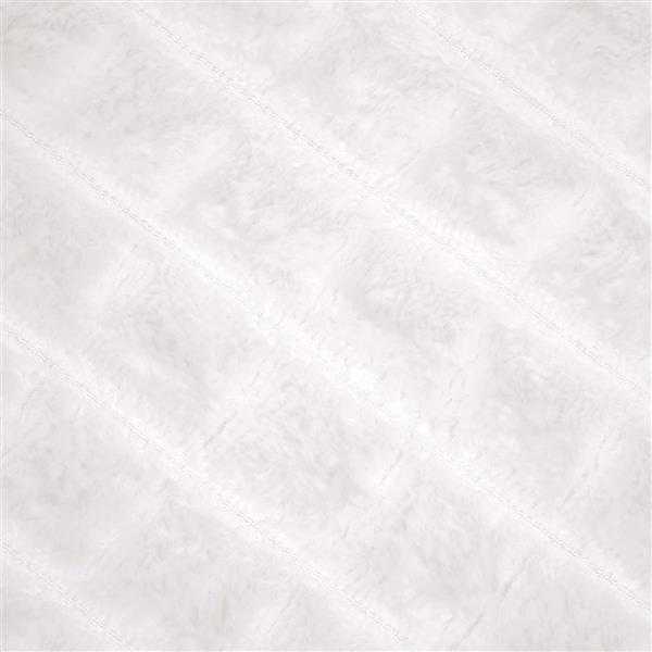 Grote foto vidaxl kleden 6 pcs wit 240 x 220 cm fleece huis en inrichting bedden