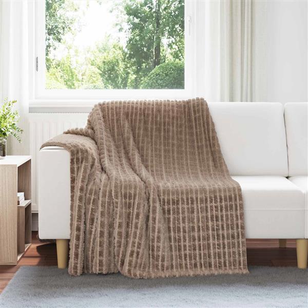 Grote foto vidaxl kleden 6 pcs kameel 200 x 150 cm fleece huis en inrichting bedden