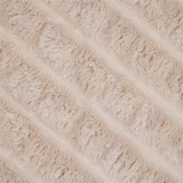 Grote foto vidaxl kleden 6 pcs beige 200 x 150 cm fleece huis en inrichting bedden