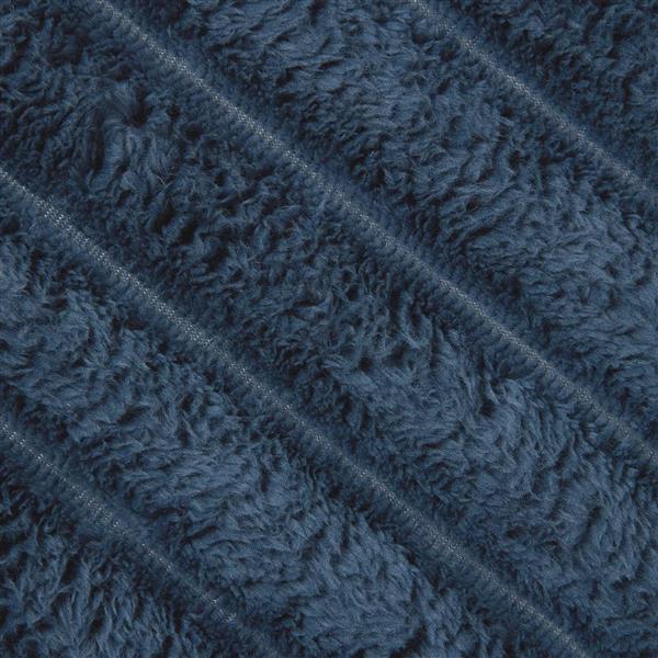 Grote foto vidaxl kleden 6 pcs marineblauw 240 x 220 cm fleece huis en inrichting bedden