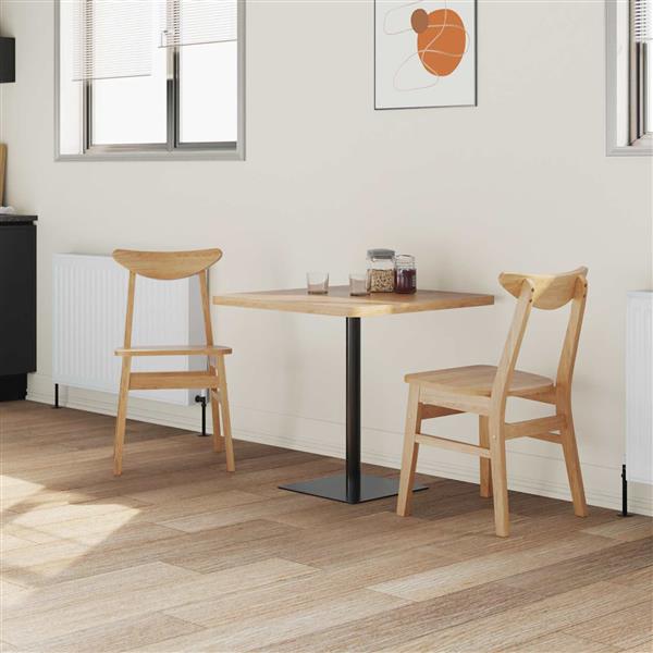 Grote foto vidaxl eettafelstoelen 2 pcs naturel 42 x 47.5 x 81 cm huis en inrichting stoelen