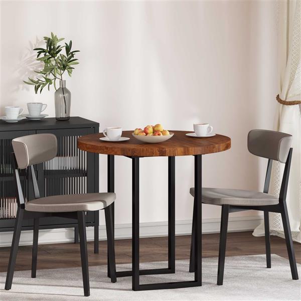 Grote foto vidaxl tafelblad licht bruin 80 x 4 cm massief eikenhout antiek en kunst stoelen en banken