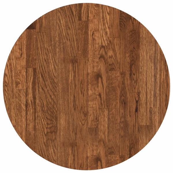 Grote foto vidaxl tafelblad licht bruin 50 x 4 cm massief eikenhout antiek en kunst stoelen en banken