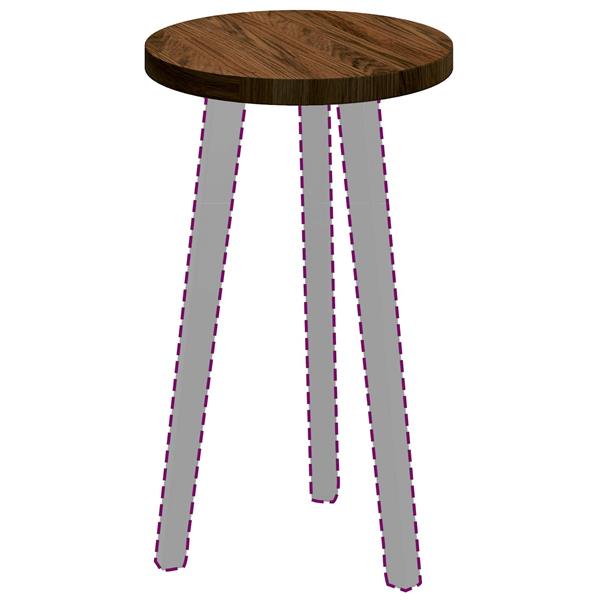 Grote foto vidaxl tafelblad donkerbruin 30 x 2 5 cm massief eikenhout antiek en kunst stoelen en banken