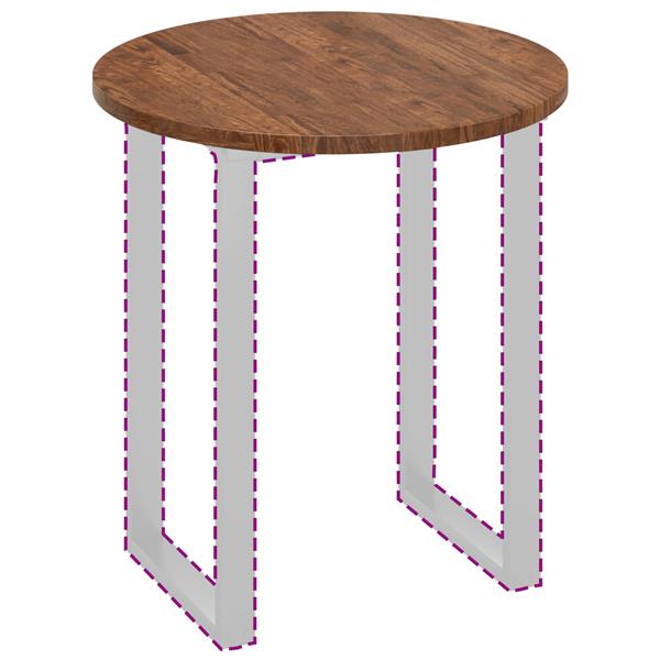 Grote foto vidaxl tafelblad licht bruin 70 x 2 5 cm massief eikenhout antiek en kunst stoelen en banken