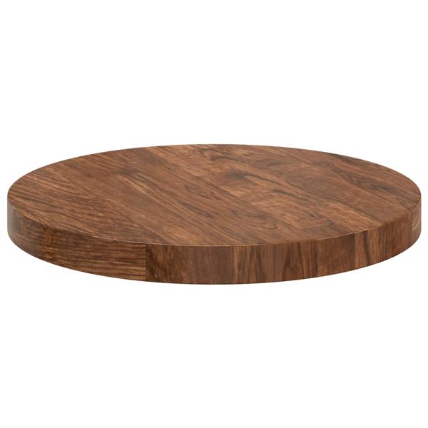 Grote foto vidaxl tafelblad licht bruin 30 x 2 5 cm massief eikenhout antiek en kunst stoelen en banken