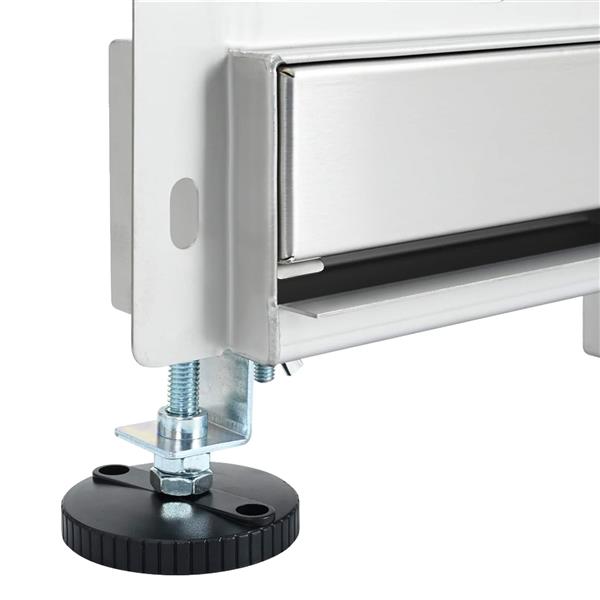 Grote foto vidaxl wandgemonteerde douche afvoer zilver 90 cm roestvrij staal 304 doe het zelf en verbouw sanitair