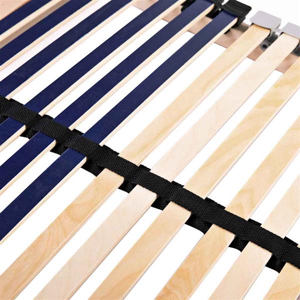 Grote foto vidaxl lattenbodem bruin 90 x 190 cm massief beukenhout antiek en kunst stoelen en banken