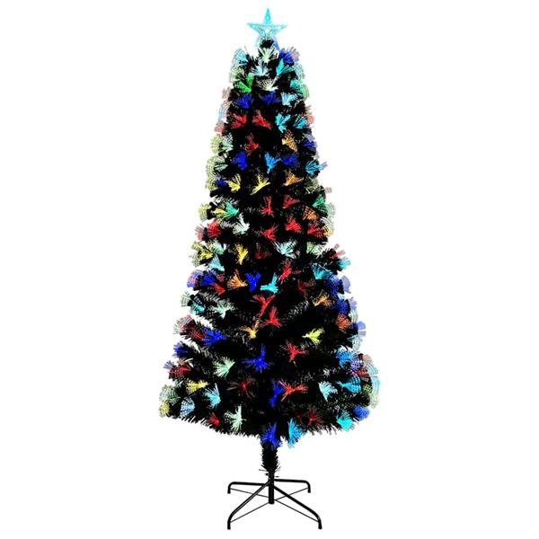 Grote foto vidaxl kunstkerstboom met 300 led met standaard groen 240 cm pvc diversen overige diversen