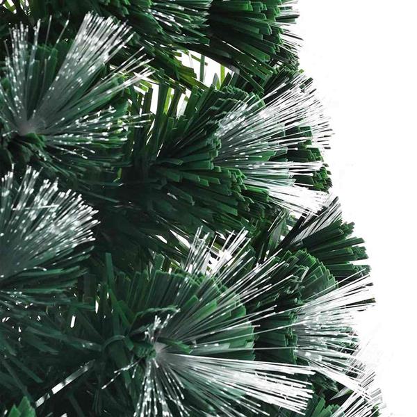 Grote foto vidaxl kunstkerstboom met 210 led met standaard groen 180 cm pvc diversen overige diversen