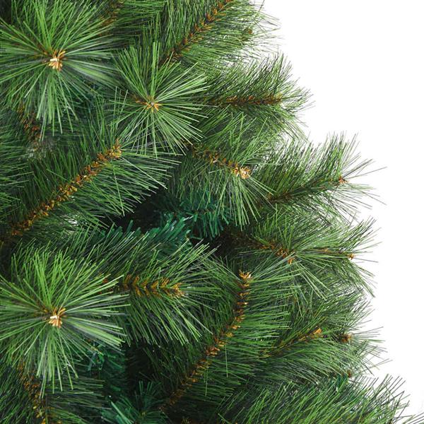 Grote foto vidaxl kunstmatige inklapbare kerstboom groen 180 cm pvc staal diversen overige diversen