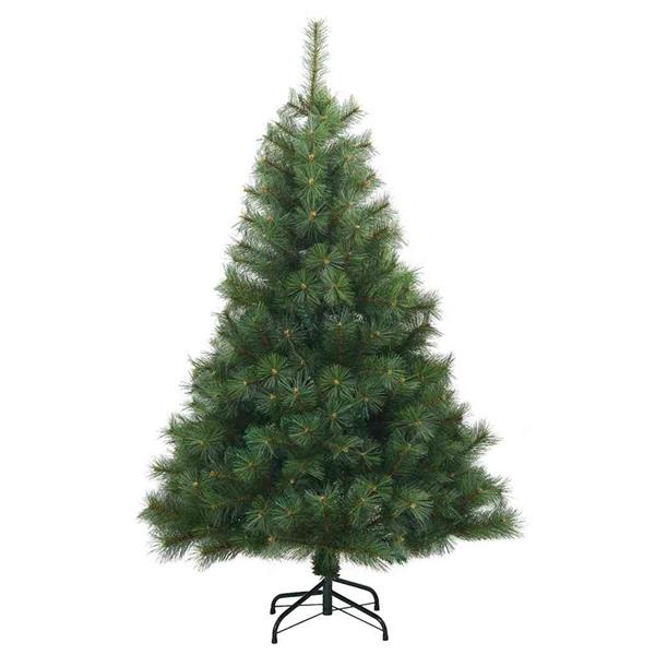 Grote foto vidaxl kunstmatige inklapbare kerstboom groen 150 cm pvc staal diversen overige diversen