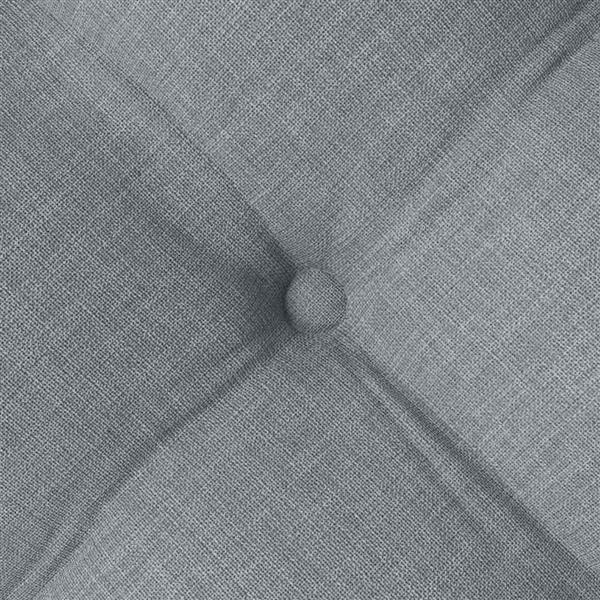 Grote foto vidaxl zitkussens 4 pcs lichtgrijs 40 x 40 x 6 cm stof huis en inrichting woningdecoratie