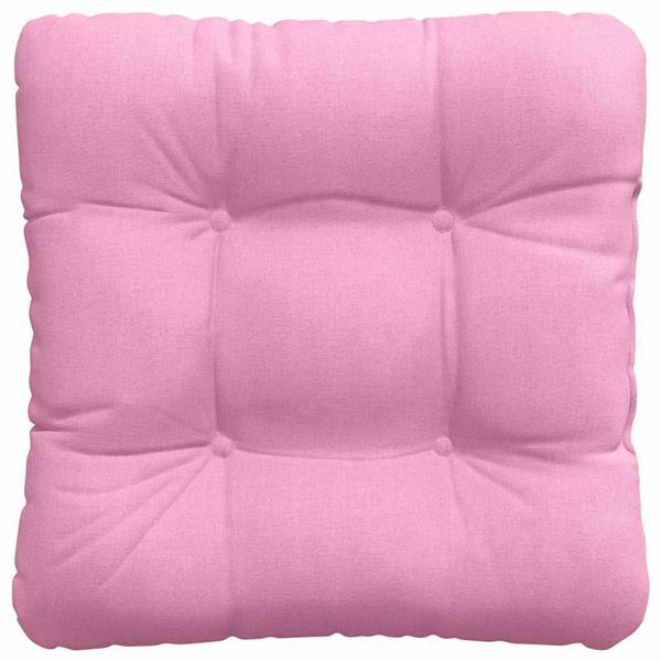 Grote foto vidaxl zitkussens 4 pcs roze 45 x 45 x 12 cm stof huis en inrichting woningdecoratie