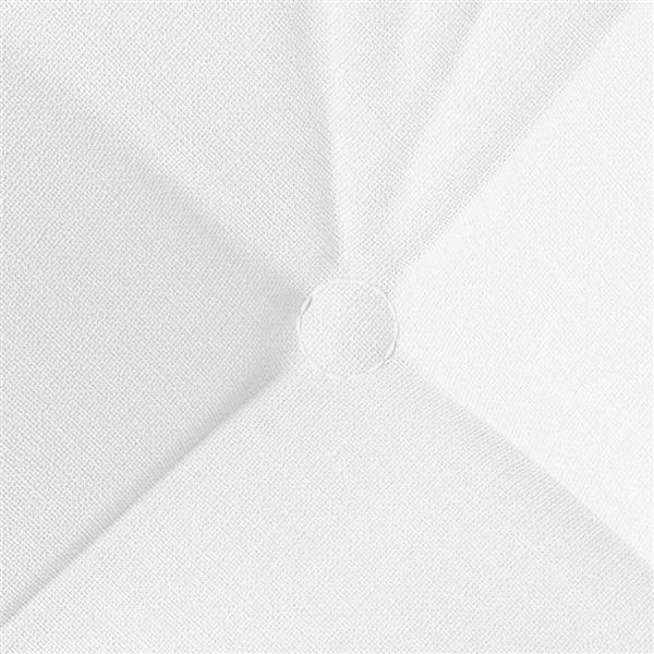 Grote foto vidaxl zitkussens 4 pcs wit 40 x 40 x 12 cm stof huis en inrichting woningdecoratie