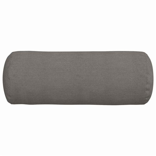 Grote foto vidaxl bolster kussens 2 stuks lichtgrijs 25 x 70 cm cordstof huis en inrichting woningdecoratie