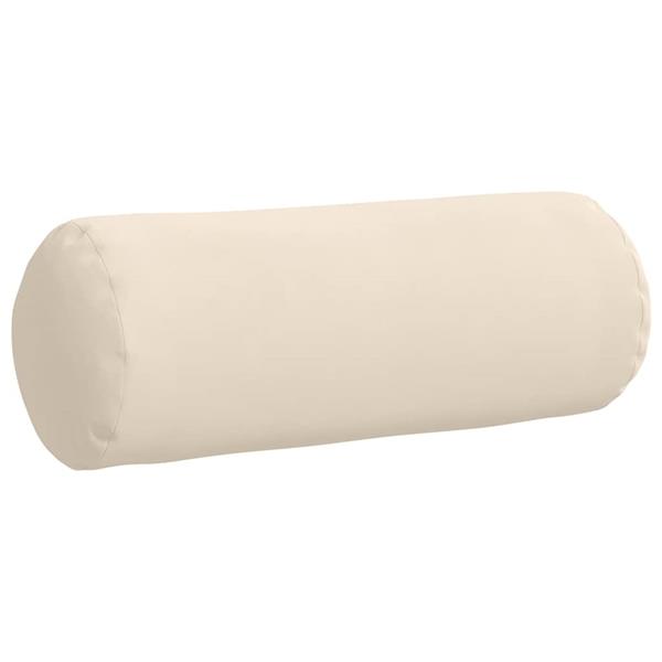 Grote foto vidaxl bolster kussens 2 stuks beige 25 x 70 cm microvezel stof huis en inrichting woningdecoratie