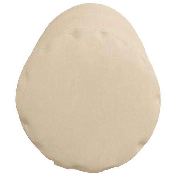 Grote foto vidaxl bolster kussens 2 stuks cr me 25 x 70 cm microvezel stof huis en inrichting woningdecoratie