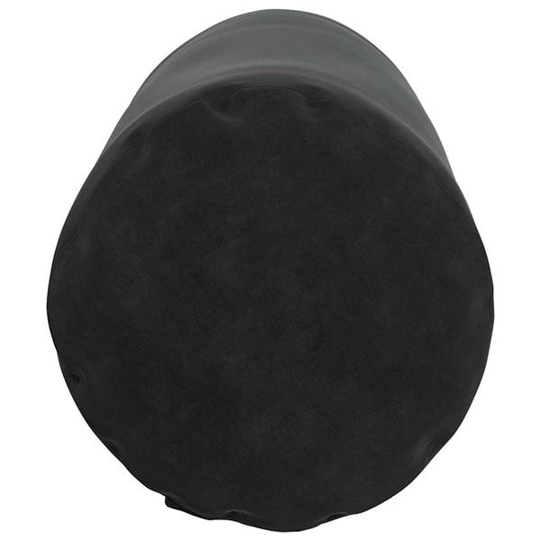 Grote foto vidaxl bolster kussens 2 stuks zwart 25 x 70 cm cordstof huis en inrichting woningdecoratie