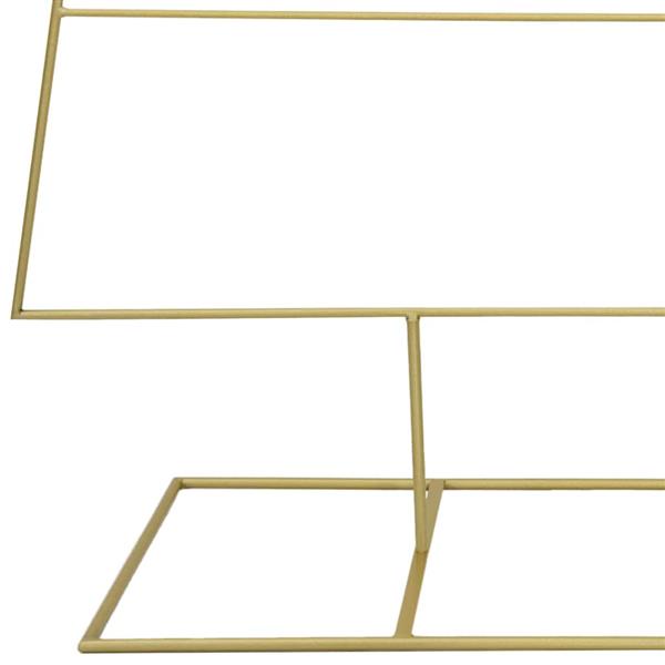 Grote foto vidaxl metalen kerstboom met standaard goud 211 cm poedergecoat staal diversen overige diversen