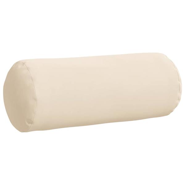 Grote foto vidaxl bolster kussens 2 stuks beige 15 x 40 cm microvezel stof huis en inrichting woningdecoratie