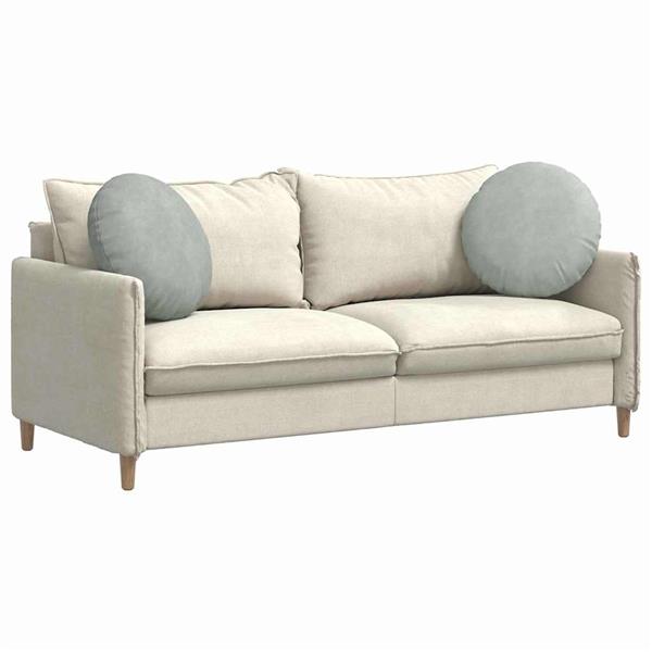 Grote foto vidaxl zitkussens 2 pcs lichtgrijs 50 x 19 cm fluweel huis en inrichting woningdecoratie