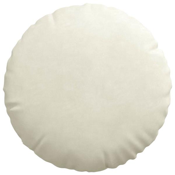 Grote foto vidaxl zitkussens 2 stuks cr me 40 x 13 cm fluweel huis en inrichting woningdecoratie